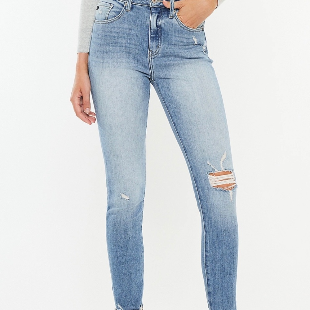 KanCan Cuffed Skinny Jean